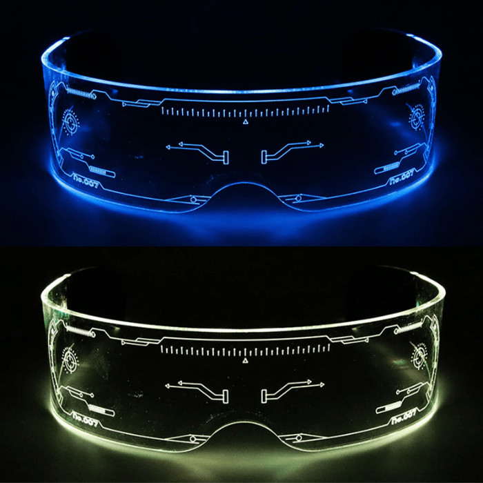 Torba Mall Glasses Vintage Punk LED