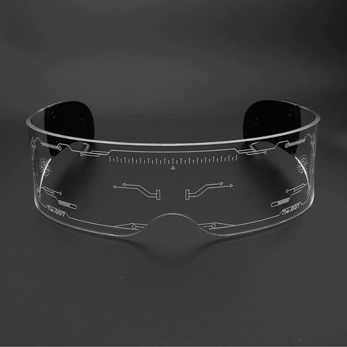 Torba Mall Glasses Vintage Punk LED