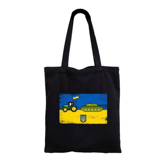 Torba Mall Shopping Totes Canvas Shopping Bag "Ukrainian Agricultural Forces"
