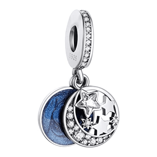 Torba Accessories Charm Pendant Sterling Silver Night Sky