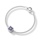 Torba Accessories Charm Vintage 925 Sterling Silver Square
