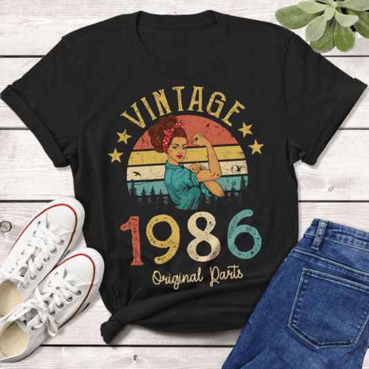 Torba T-Shirt Large T-shirt Vintage 1986 Original Parts